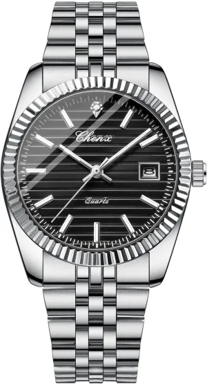 Easy desirable controversial assortment suite to Read Watch Men Watches with Elegant Bracelet Watch Stainless Steel Sports Fashion Quartz Watch Simple and 