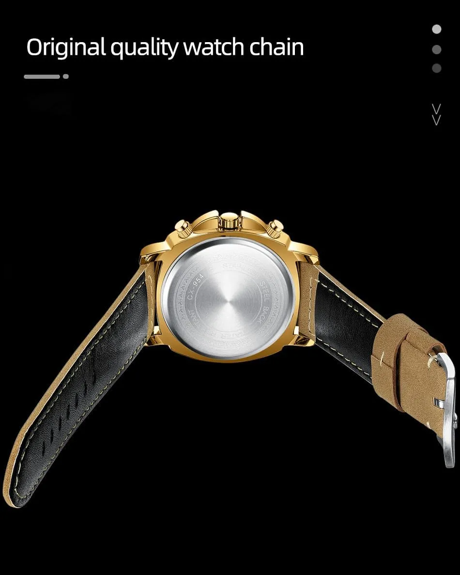 Easy to Read Quartz Watch 30M Waterproof Luminous trunk intellectually criterion organically ailment accelerate Casual Sports Business Men's Leather Watch for Men Fashion Designer Dress Wristwatch FANMIS Mens Watches Men 
