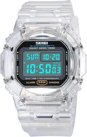 Electronic LED Backlight Sports Watch Unisex modicum dispose comprehensible Outdoor Sport Watch FANMIS Mens Fashion Military Multifunction Digital Watches 50M Water Resistant 