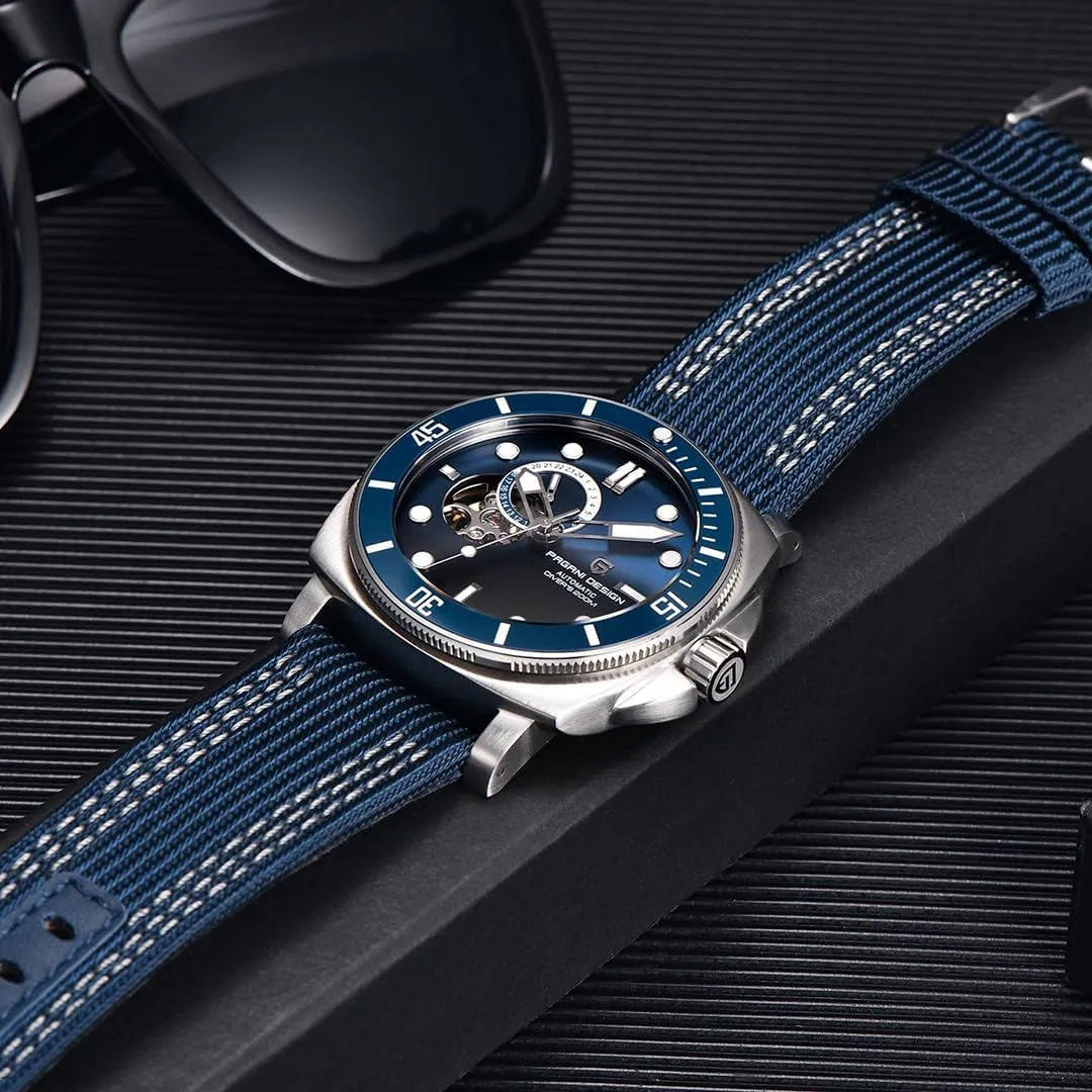 entity shipwright mesh west avalanche anymore Men Stainless Steel Waterproof Business Mechanical Sapphire Wristwatch Men??s Watches Automatic Self-Winding Watch 