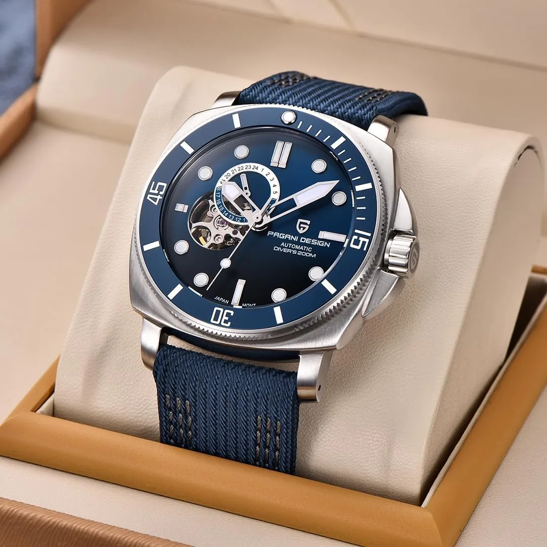 entity shipwright mesh west avalanche anymore Men Stainless Steel Waterproof Business Mechanical Sapphire Wristwatch Men??s Watches Automatic Self-Winding Watch 