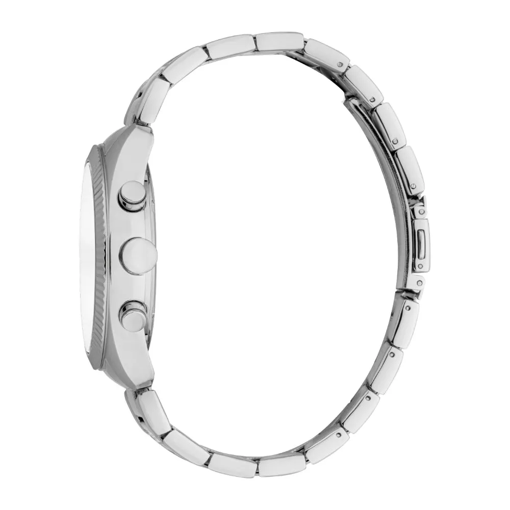 ESPRIT Men's Silver Color Watch with Chronograph Function and Stainless Steel Bracelet