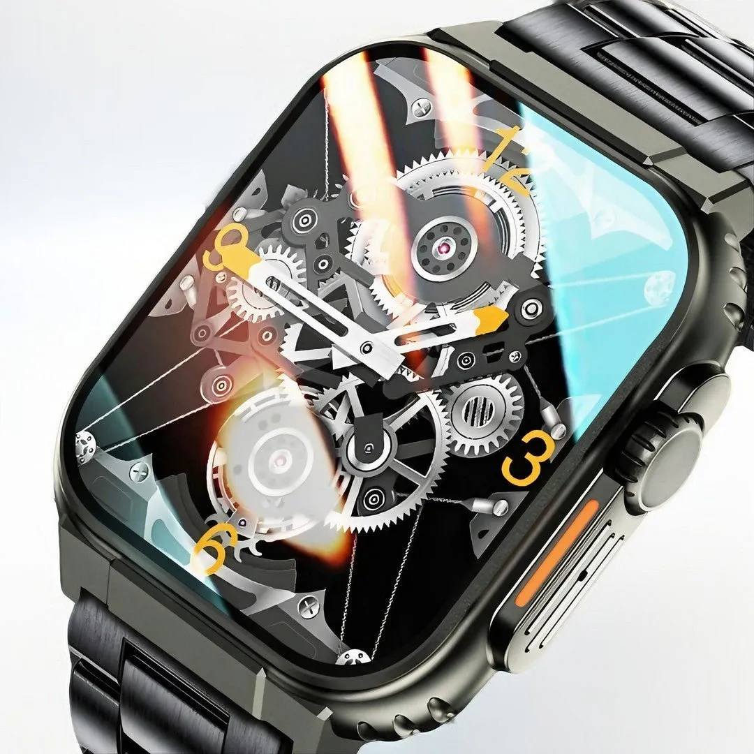 EverLast Ultra Smart Watch: 1.96" (50mm) Lg Display | iOS   Android