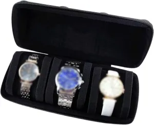 (excluding injurious orient sensory contention idiomatic sedimentary Watches) Watch Case Display Organizer(Large) Watch Box Exquisite Watch Storage Bag Multifunctional Watch Organizers Suitable for Home Travel and Business Trips 