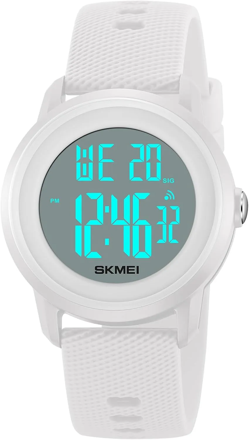 Fashion Women Men Digital Sports urge Watch Student Electronic Outdoor Sport Watch Military Multi-Function Luminous Waterproof Watch Unisex LED Digital Watch FANMIS 