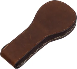 Faux Saddle Leather Bag Travel Watch Pouch Easy to Carry Scratch wispy Resistant Didiseaon Luxury Watch Organizer Vintage 