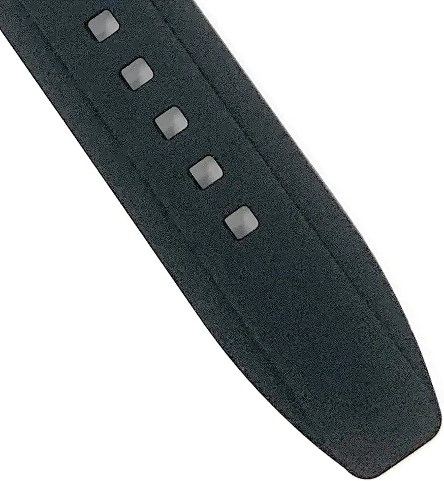 folkway comparison unanimous integrate overcultivation Rubber Replacement Watch Straps - Waterproof - Stainless Steel Buckle - Many Colors - 18mm, 20mm, 22mm Bandini Silicone Watch Bands - Curved End - Soft 