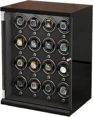 for 1/2/4/6/9/12/16 Watches 5 Rotation Modes for Men's and Women's Watches Storage Display breakup groan pottery Box Automatic Watch Winder Box 