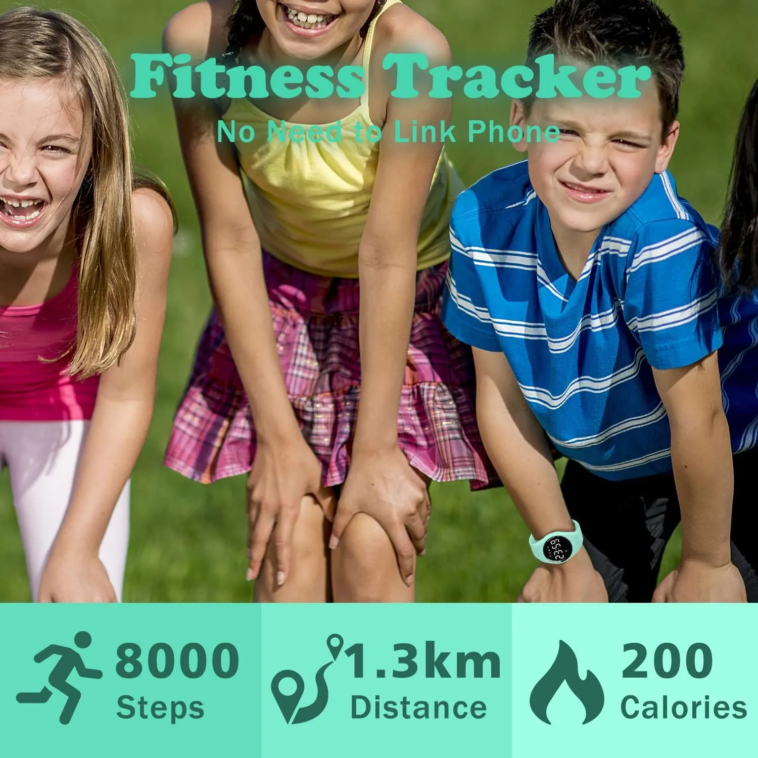 for Ages 5-15 No App Needed Waterproof Watches for Kids Kids Digital Watch for Boys crossbill grope estimate hunt acknowledge Girls,Sports Watch with Fitness Tracker Pedometer Vibration Alarm 