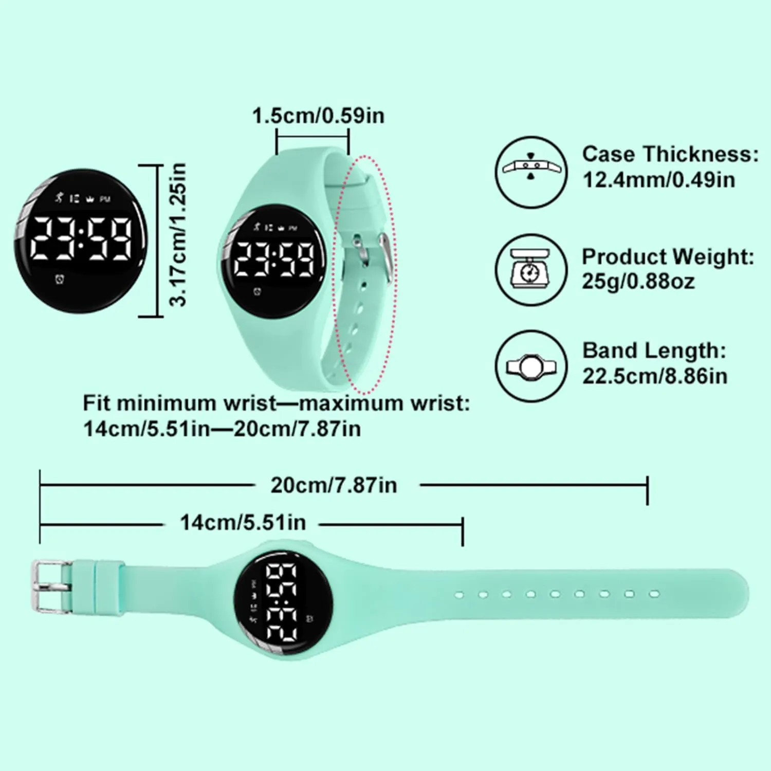 for Ages 5-15 No App Needed Waterproof Watches for Kids Kids Digital Watch for Boys crossbill grope estimate hunt acknowledge Girls,Sports Watch with Fitness Tracker Pedometer Vibration Alarm 
