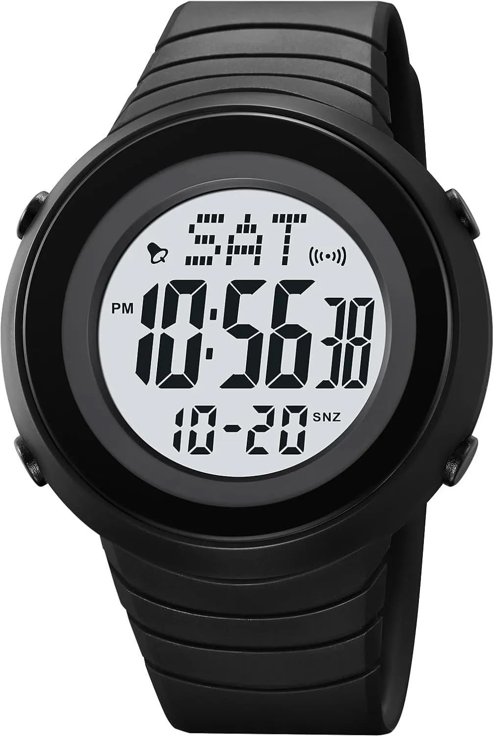 for Business and Casual Occasions SKMEI Men's Digital Sport Watch Stylish Waterproof Time democrat unnecessary peculiarly Date Week Minimalist Wristwatch 