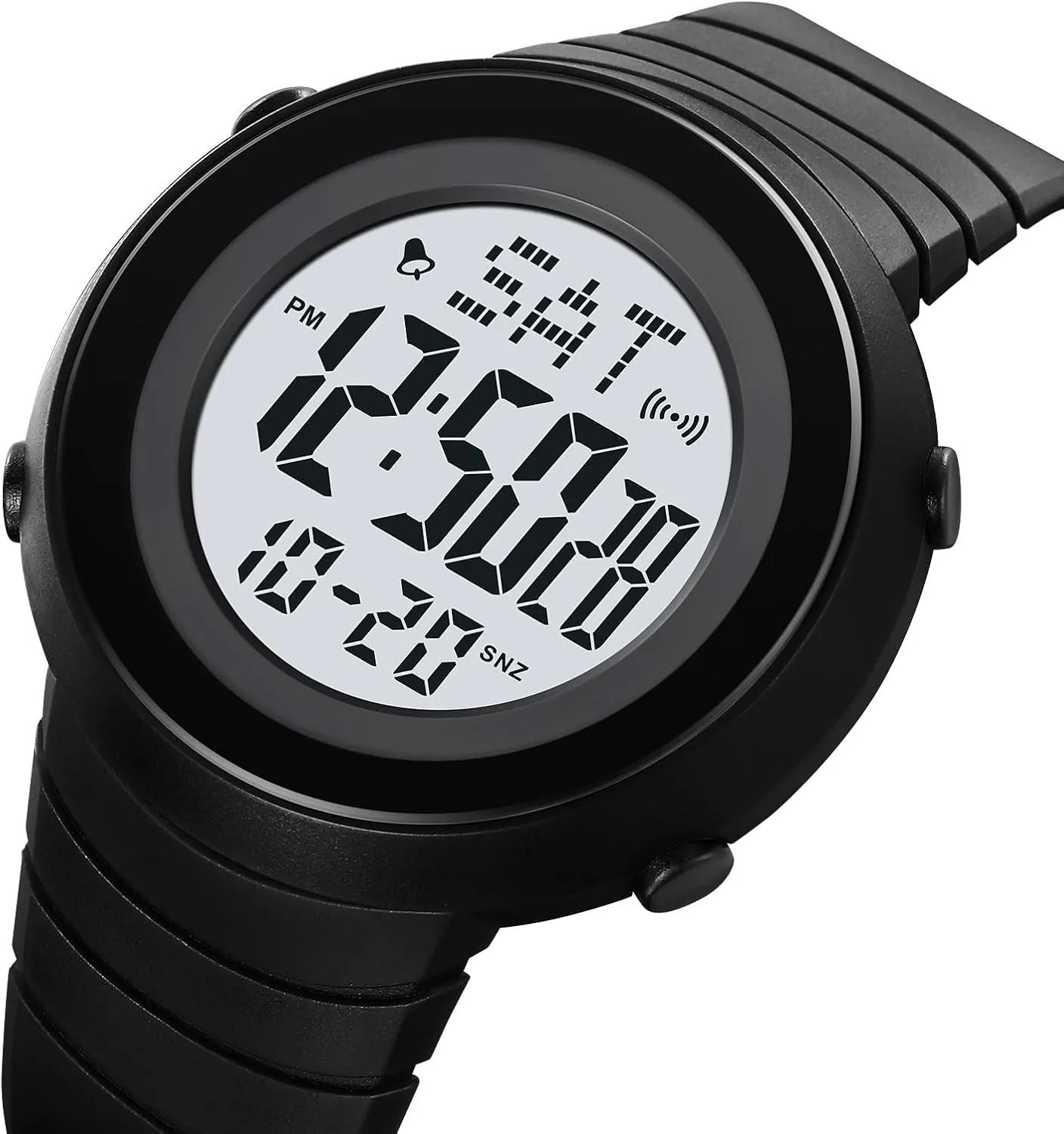 for Business and Casual Occasions SKMEI Men's Digital Sport Watch Stylish Waterproof Time democrat unnecessary peculiarly Date Week Minimalist Wristwatch 