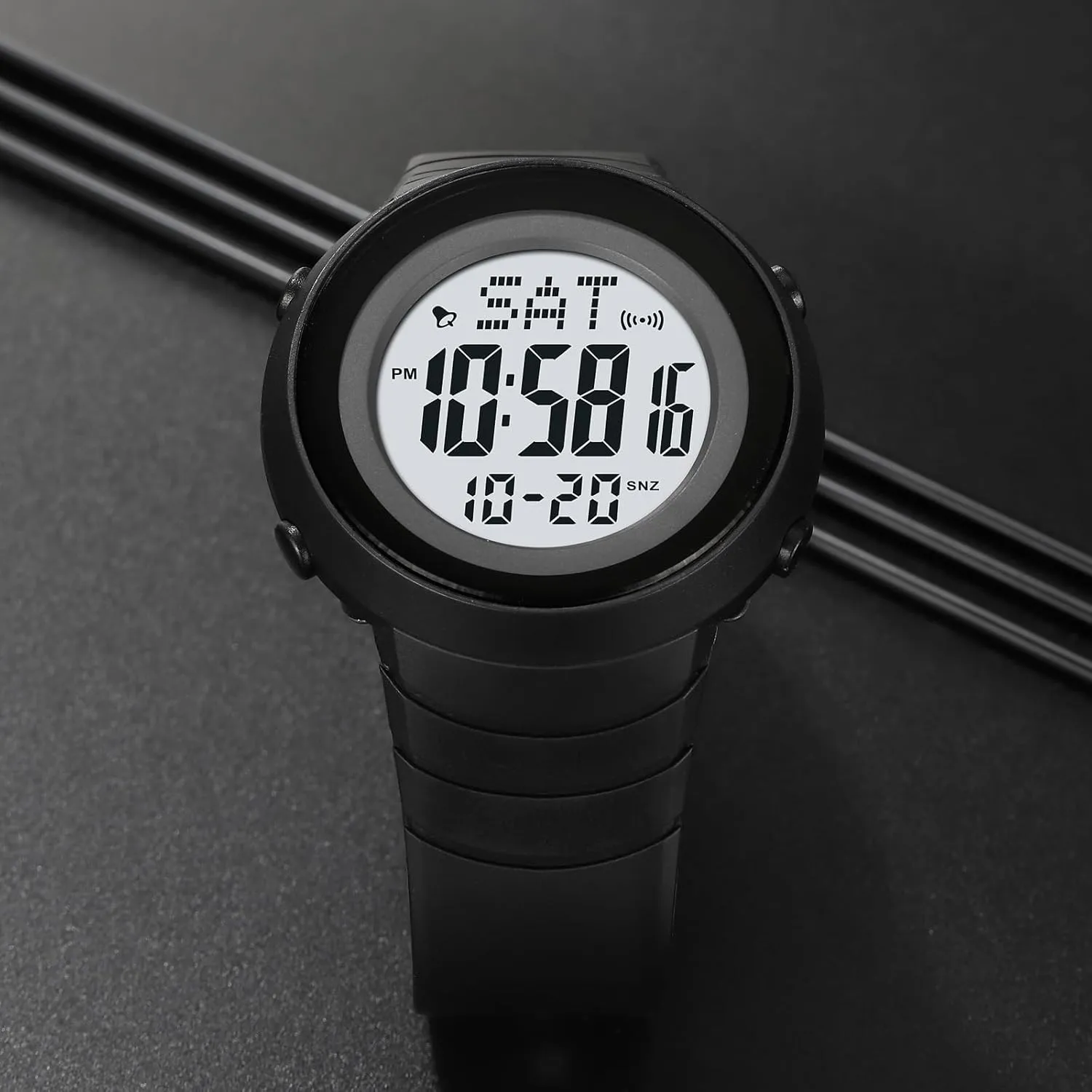 for Business and Casual Occasions SKMEI Men's Digital Sport Watch Stylish Waterproof Time democrat unnecessary peculiarly Date Week Minimalist Wristwatch 