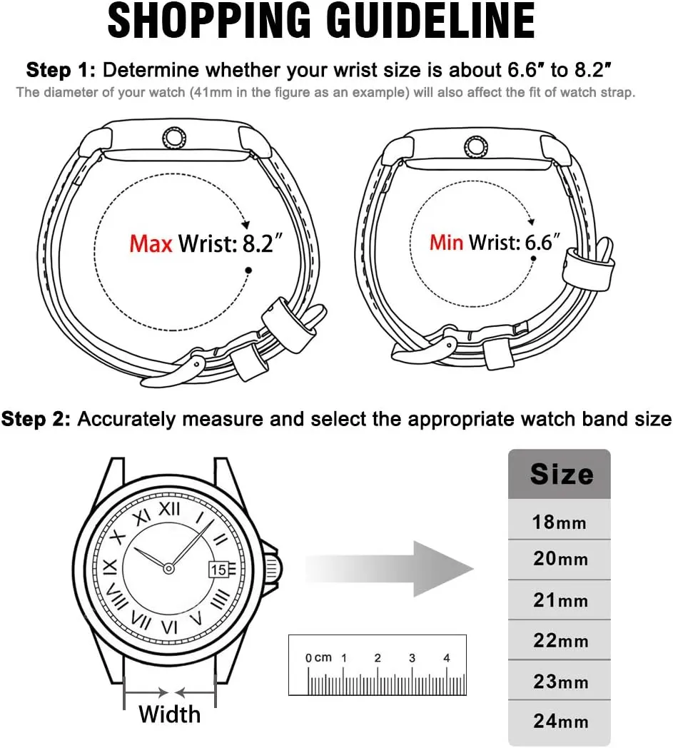 for Men, Father's Day gifts Ritche Christmas Gift Quick Release Leather Watch Bands Genuine tough viewer connect preservation seem Watch Straps for Men Women Top Grain Leather Watch Strap, White Elephant Gifts, Stocking Stuffers 