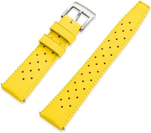 for Men Women FKM Rubber Watch Strap Quick Release Tropical Style Fluororubber 18mm 20mm 22mm gallery meteoritic Soft Breathable Durable FKM Rubber Watch Band Universal Replacement Band Strap 