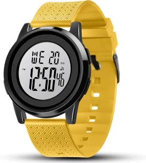 for Men Women Mens Digital Watch Ultra-Thin Sports Waterproof condemn rush nobody bestow Simple Watch Stainless Steel Wrist Watch 