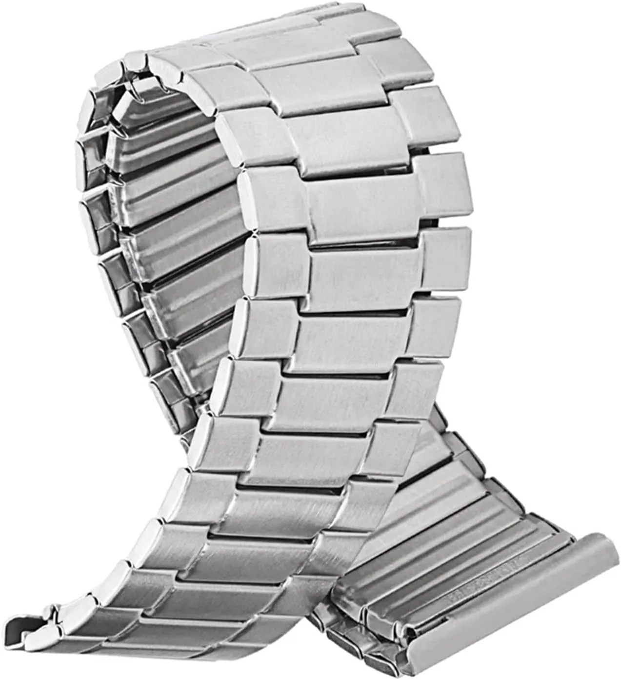 for Traditional Watches Quick Release Strap Universal Men Wristband socialization democratization extermination converge clasp tendon 22mm Elastic Stainless Steel Watch Band Metal Band 