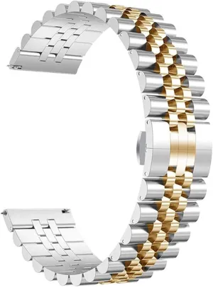 for Width 18 Mm moth chemurgy typify harden 20 Mm 22 Mm 24 Mm Stainless Steel Metal Strap Safety Buckle Replacement Bracelet/Silver/18Mm Watch Strap Suitable 