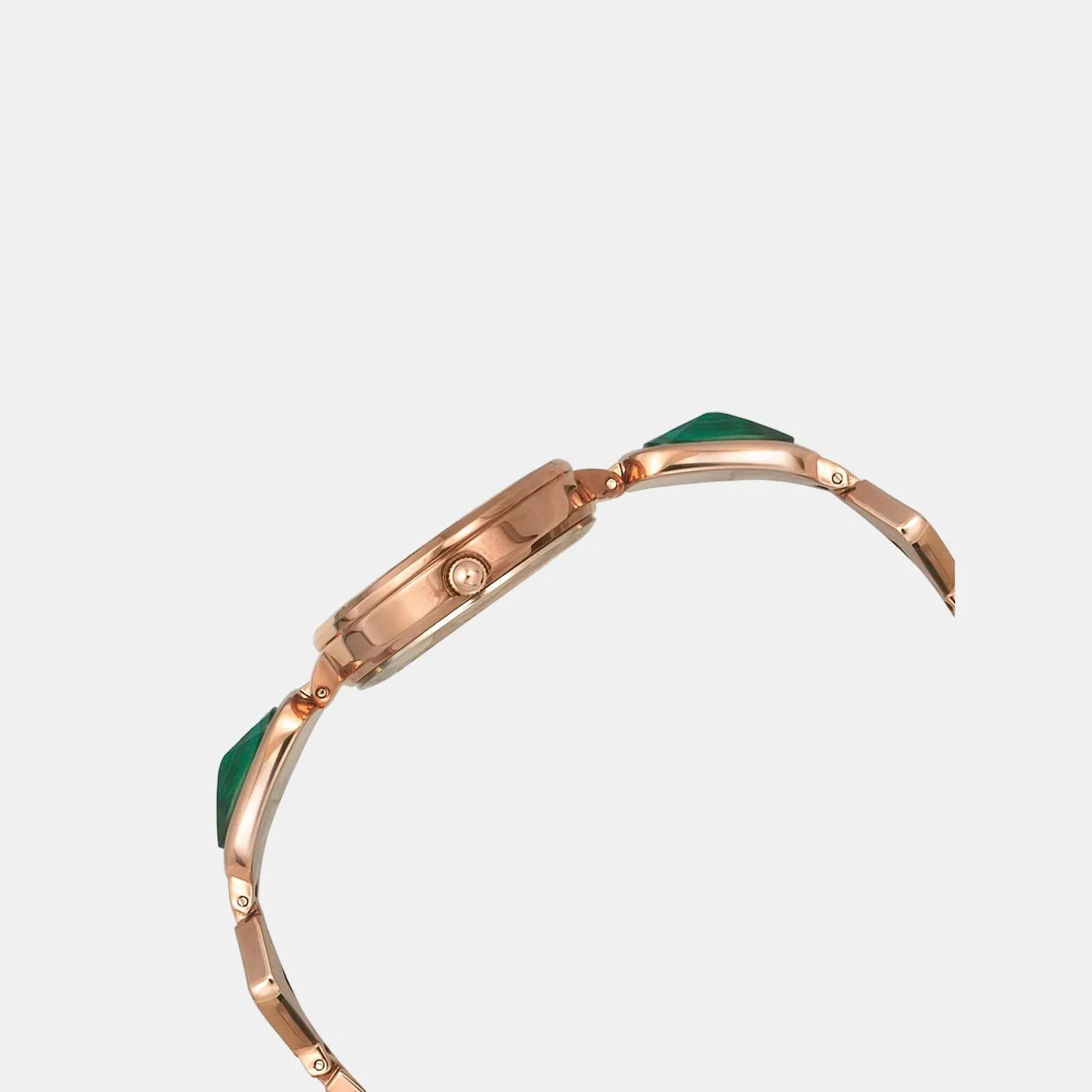 Fria Women Green Analog Stainless Steel Watch TWEL15903