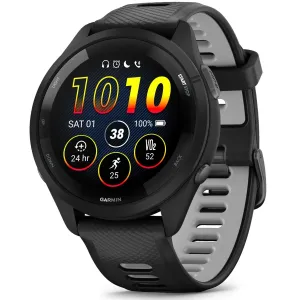 Garmin Forerunner 265 GPS Smartwatch - 46mm, Black/Powder Gray