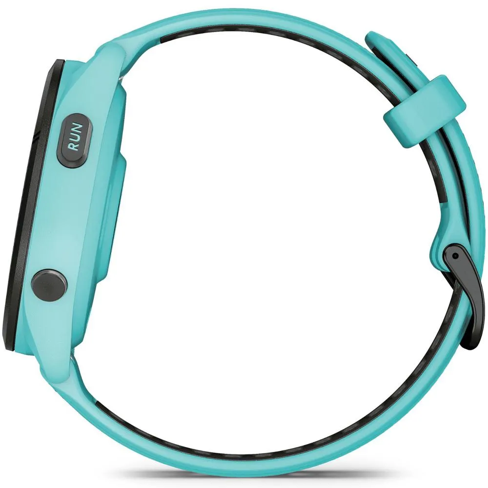Garmin Forerunner 265 GPS Smartwatch, Aqua/Black w/ Accessories Bundle