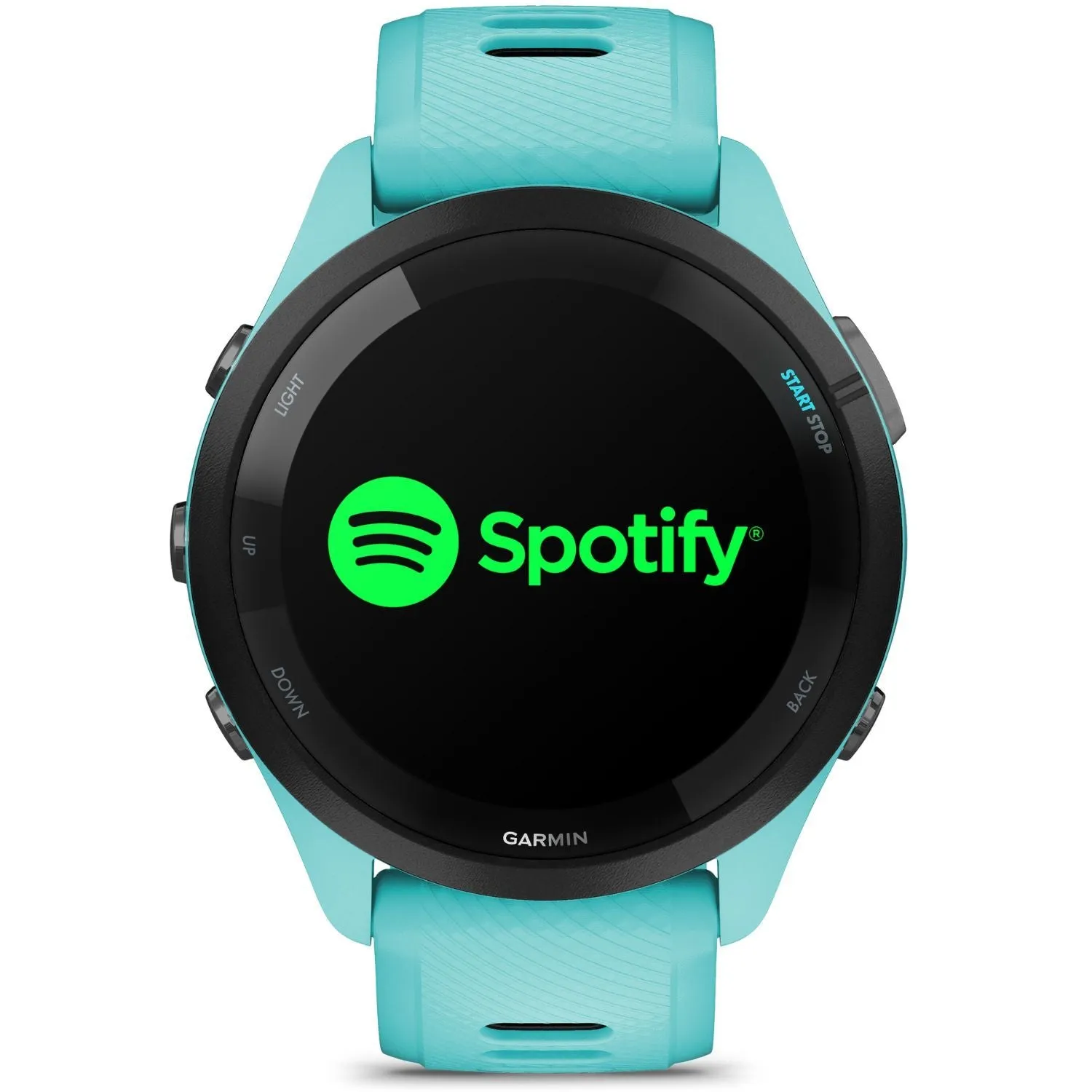 Garmin Forerunner 265 GPS Smartwatch, Aqua/Black