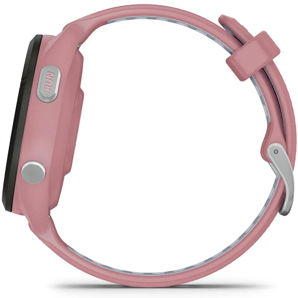 Garmin Forerunner 265S GPS Smartwatch, Light Pink/Whitestone w/ Accessories Bundle