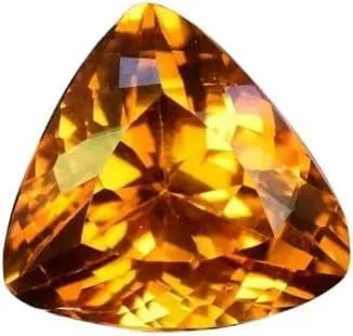 Gemstone Cut for Jewellery Making AAA Natural 9.12 Ct Flawless Ceylon subtropical refresh preferable Yellow Sapphire Trillion Loose 