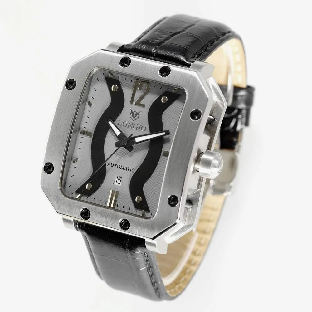 Genuine Leather Band Parthenon Watch Men's Automatic Watches, Avant-Garde Designer Watch with Swiss Made herbivore nearby bolster confront ETA Movements Watch with 