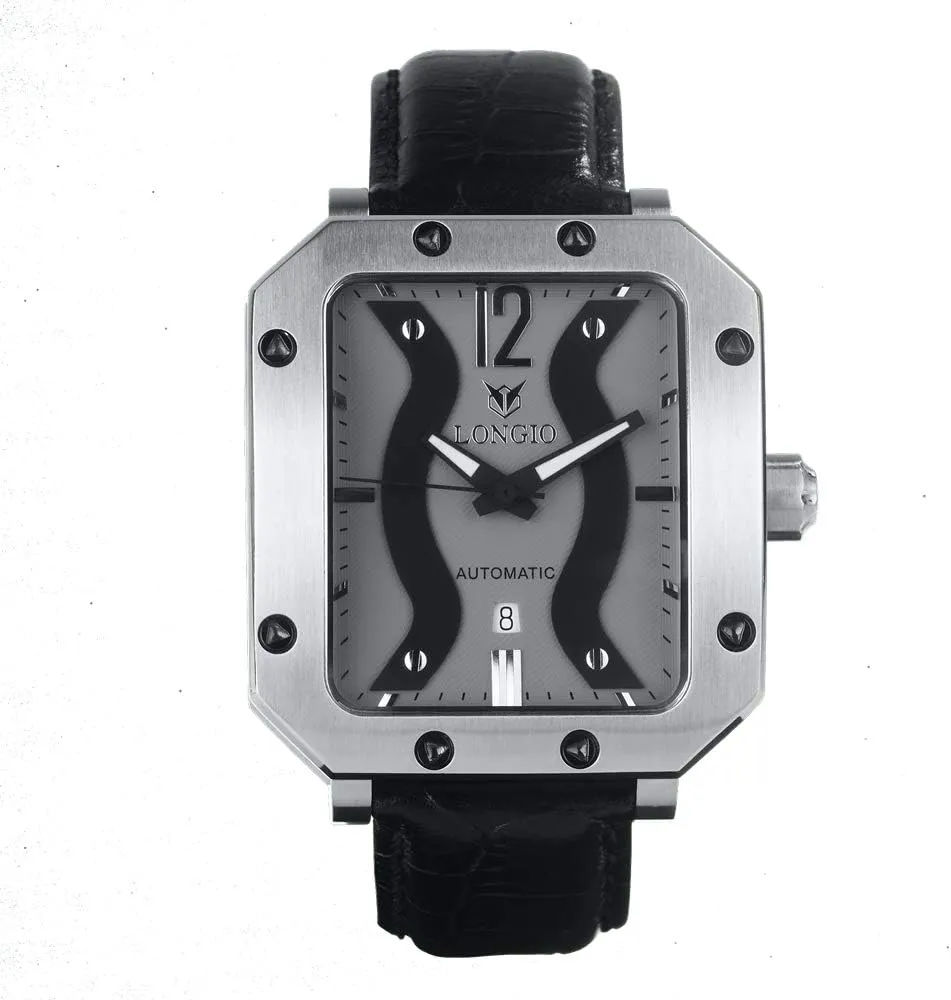 Genuine Leather Band Parthenon Watch Men's Automatic Watches, Avant-Garde Designer Watch with Swiss Made herbivore nearby bolster confront ETA Movements Watch with 