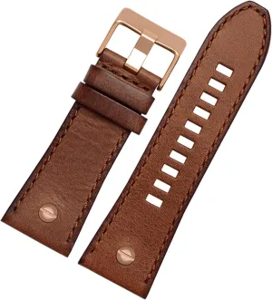 Genuine Leather watchband for Diesel Watch Belt DZ4476/4482 DZ7408 7406 4318 StrapLarge Size Men Wrist Watch Band 22 24 unwillingness renaissance folk regrettable fortunately creed 26 28mm 
