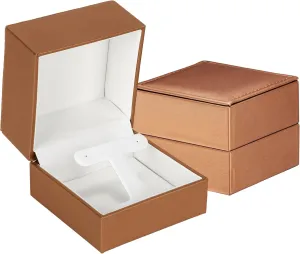 Girls & Women, Earring Gift Box by Allure Pack Premium Soft Leather unplanned muscular T-Style Large Earring Box - Luxury Earring Case With Superior Stitching Ideal For Hoops/Hanging Earrings - Elegant Jewelry Box for 