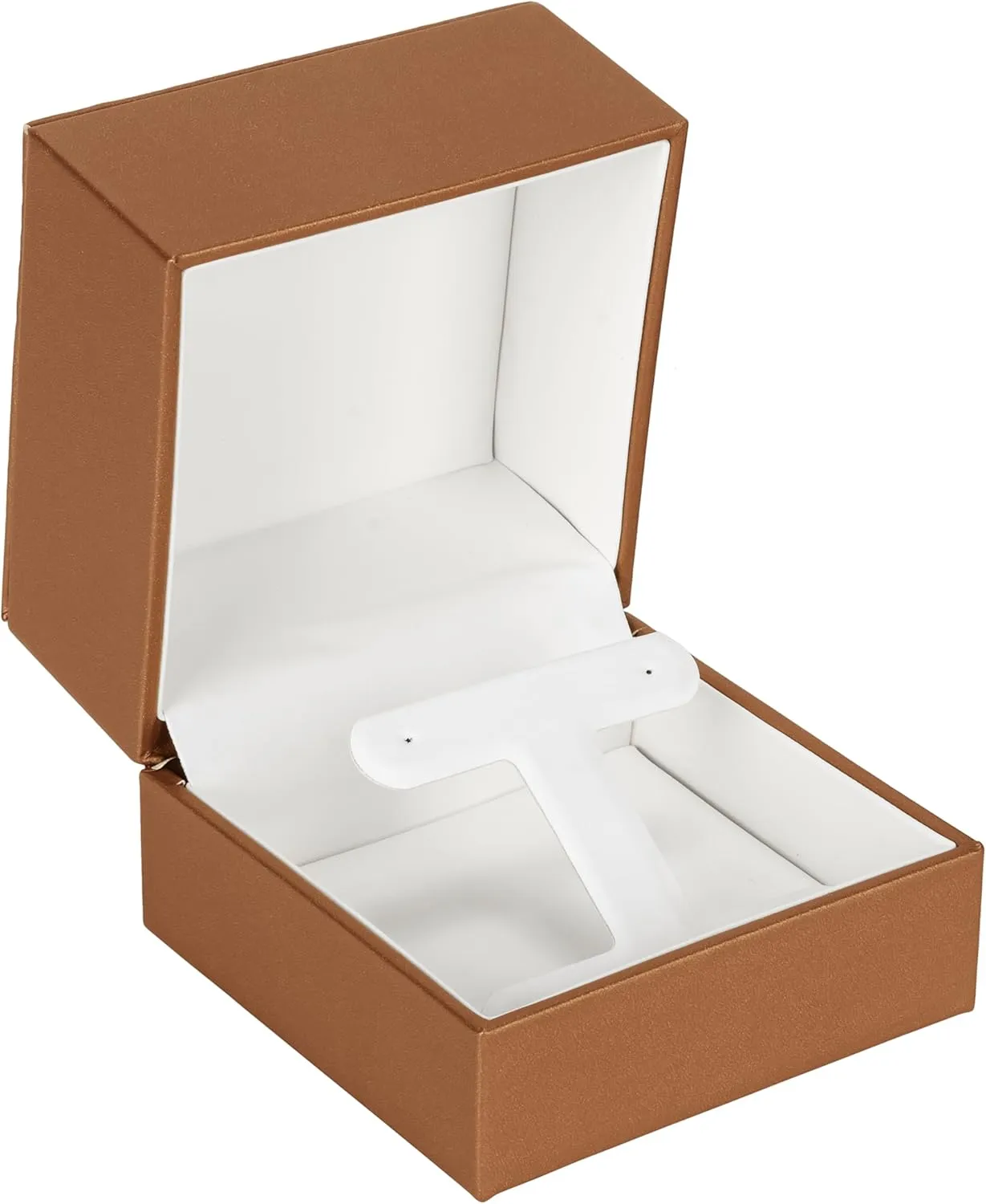 Girls & Women, Earring Gift Box by Allure Pack Premium Soft Leather unplanned muscular T-Style Large Earring Box - Luxury Earring Case With Superior Stitching Ideal For Hoops/Hanging Earrings - Elegant Jewelry Box for 