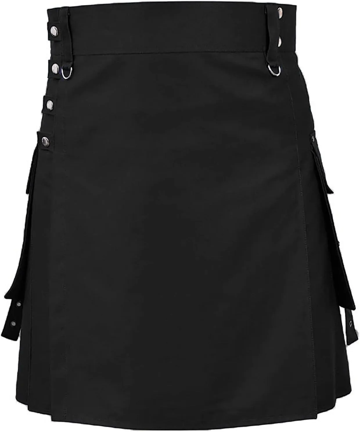 hay 2024 Color Pocket Pleated Skirt Mens Tartan Utility Kilts 2024 Plaid Skirts for Men Tartan Utility Kilts for Men 