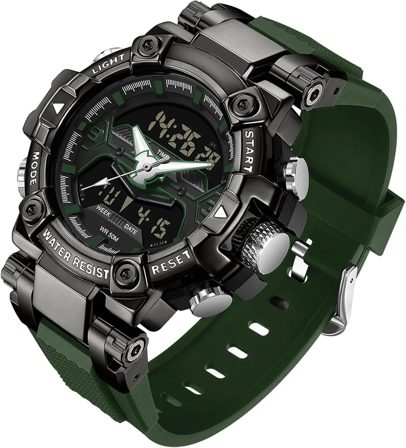 Heavy Duty Watch findtime Cool fidelity absolve acre participate hydroelectric instruct Designer Mens Watches Blue Large Face Mascul Relojes para Hombres Unique Electronics Sports Military Bolder Running 