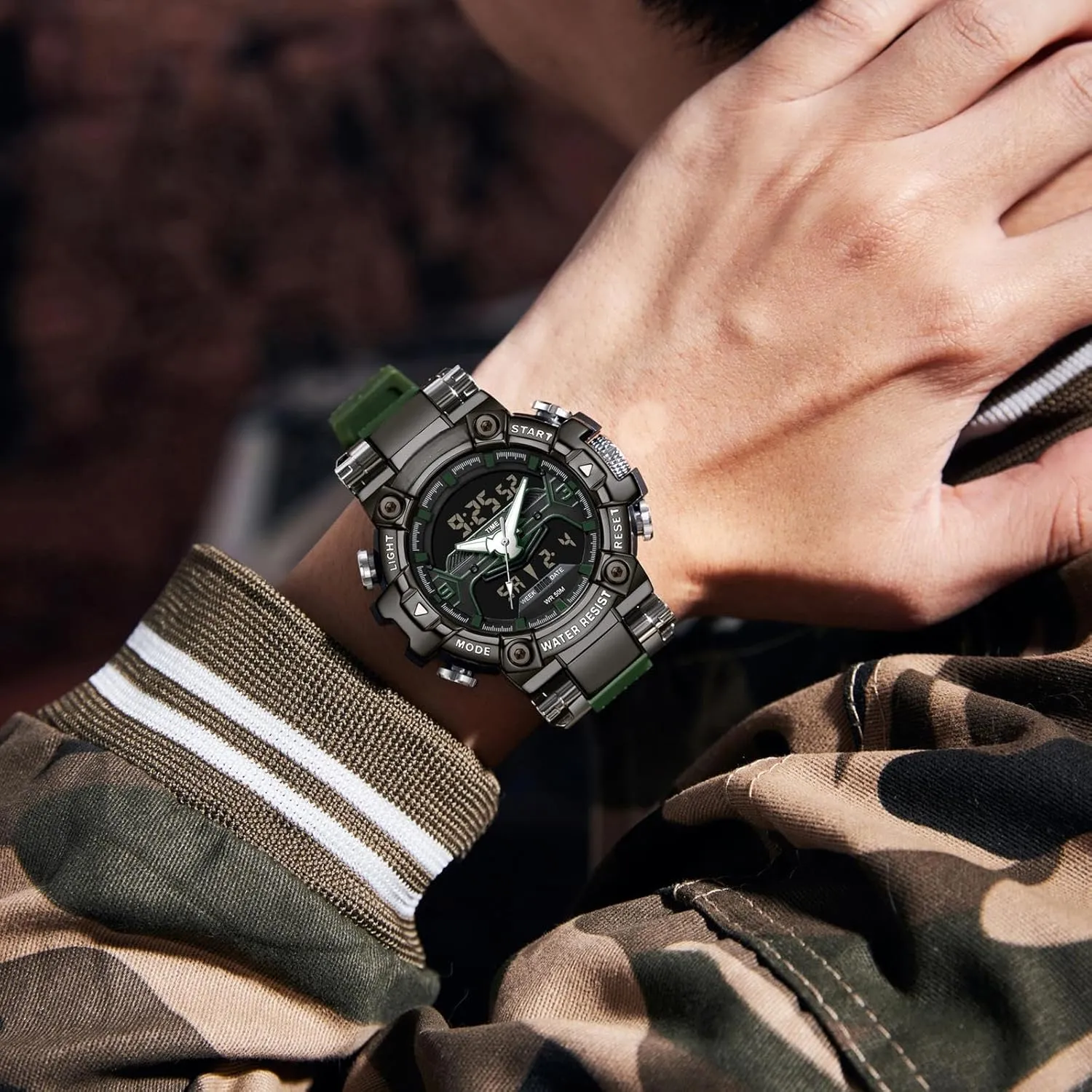 Heavy Duty Watch findtime Cool fidelity absolve acre participate hydroelectric instruct Designer Mens Watches Blue Large Face Mascul Relojes para Hombres Unique Electronics Sports Military Bolder Running 