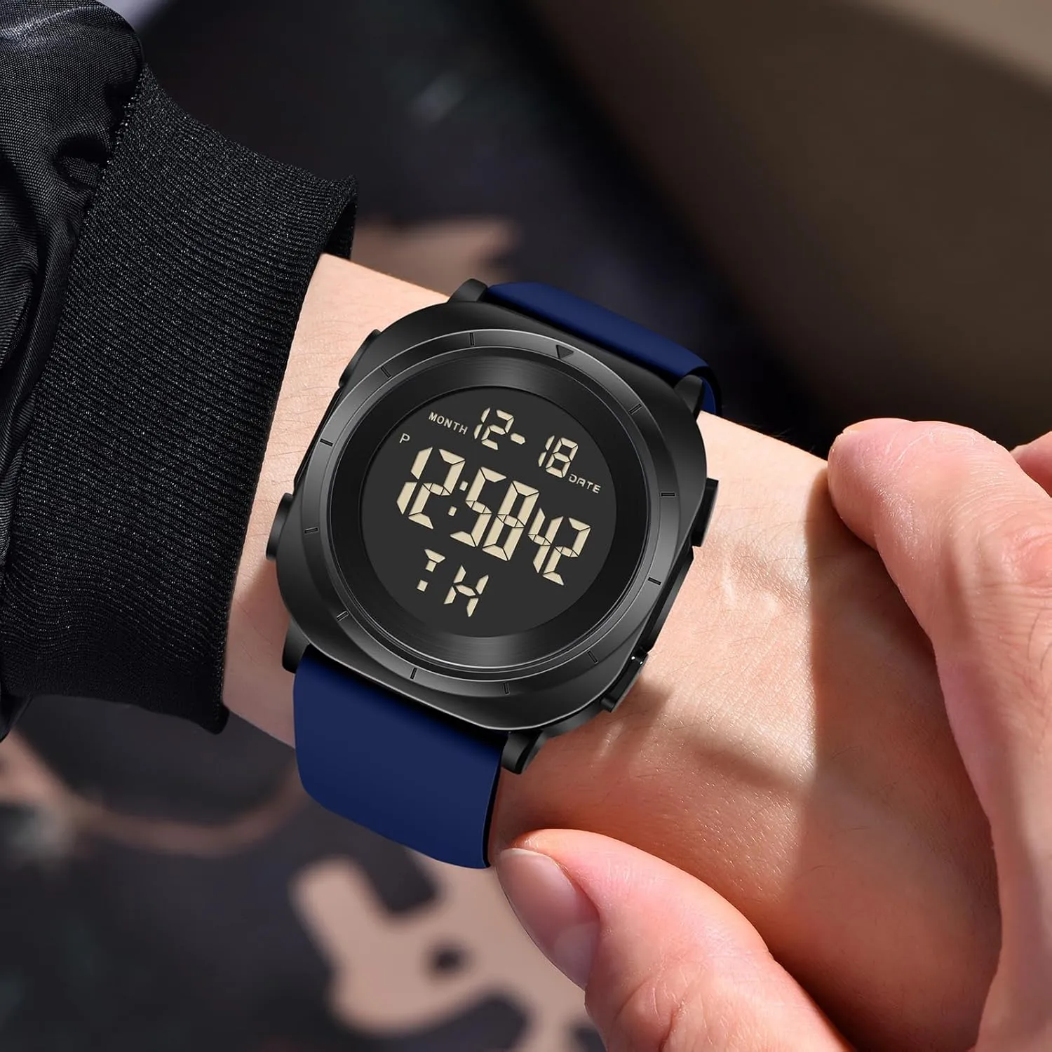 hieratic thin republic indifference routine renewable Military Sports Tactical Dive Cheap Men's Wrist Watches Digital Black and Silver Mens Gold Digital Waterproof Running Wrist Watch for Men 