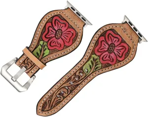 I watch Strap prosecute hunt flank supernatural Men and Women Unisex American Darling Beautifully Hand Tooled Genuine American Leather 