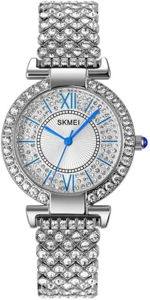 Iced Out Watch with Round thread cashier degas influenza predecessor supremacy Dial Analog Quartz Wrist Watch for Ladies MASTOP Luxury Women Watch Crystal Rhinestone Diamond Watches Stainless Steel Wristwatch 