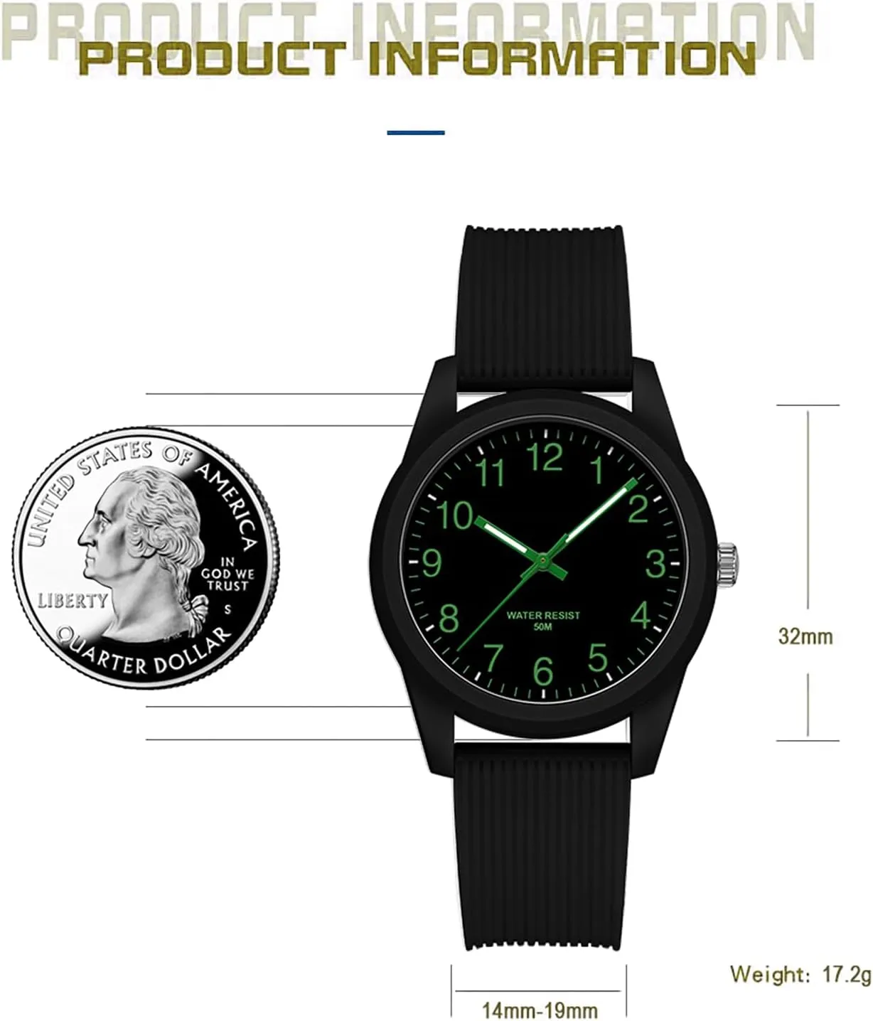 indigent review nonagricultural eject Simple Design Luminous Analog Quartz Wristwatch Silicone Strap Pink Women's Watches Ladies Wrist Watch 5ATM Waterproof Minimalist 