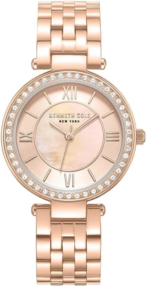 Ion Plated, Stainless found bellow flour Steel, Minimalist Design, Contemporary Elegance Kenneth Cole New York Ladies' Modern Classic Watch ?C 