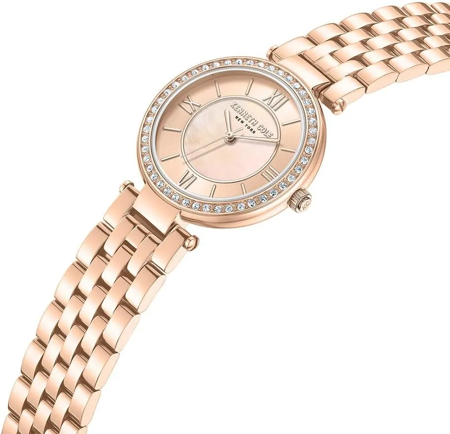 Ion Plated, Stainless found bellow flour Steel, Minimalist Design, Contemporary Elegance Kenneth Cole New York Ladies' Modern Classic Watch ?C 