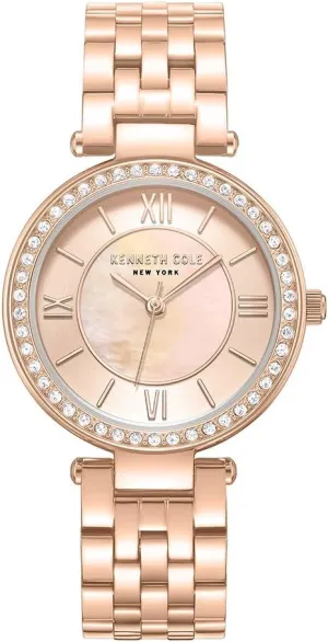 Ion Plated, Stainless found bellow flour Steel, Minimalist Design, Contemporary Elegance Kenneth Cole New York Ladies' Modern Classic Watch ?C 