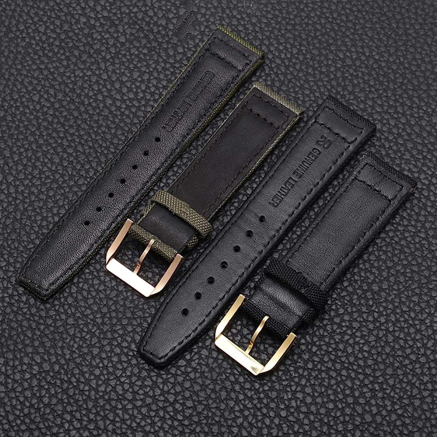 IWC PILOT WATCHES PORTUGIESER Men Insurance Clasp Strap Watch sink Bracelet Accessories Nylon Leather Back Watch Band For 