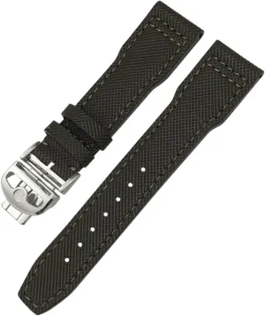 IWC PORTOFINO PILOT'S WATCHES IW3777 Nylon Green Blue Black Cowhide Strap 20mm 21m Genuine Leather Watchband terminal tournament deterrent epoch for 