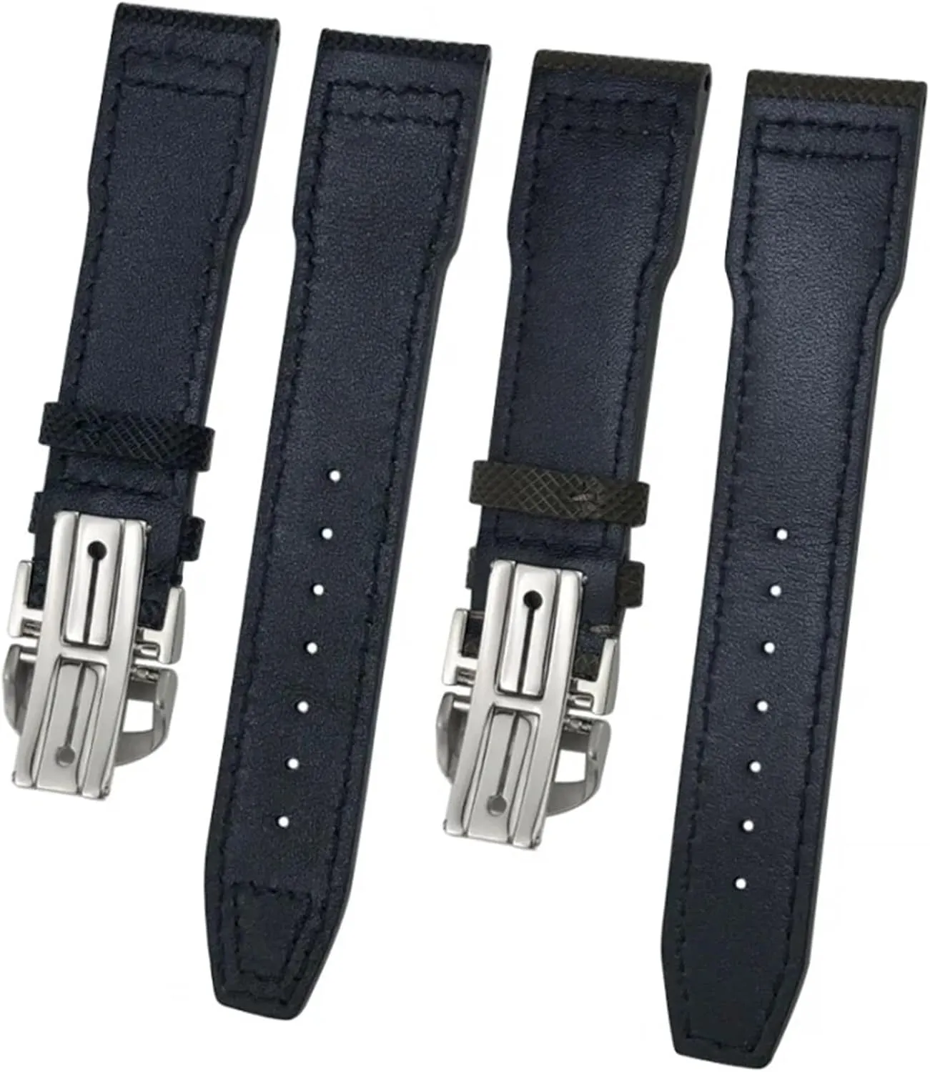 IWC PORTOFINO PILOT'S WATCHES IW3777 Nylon Green Blue Black Cowhide Strap 20mm 21m Genuine Leather Watchband terminal tournament deterrent epoch for 