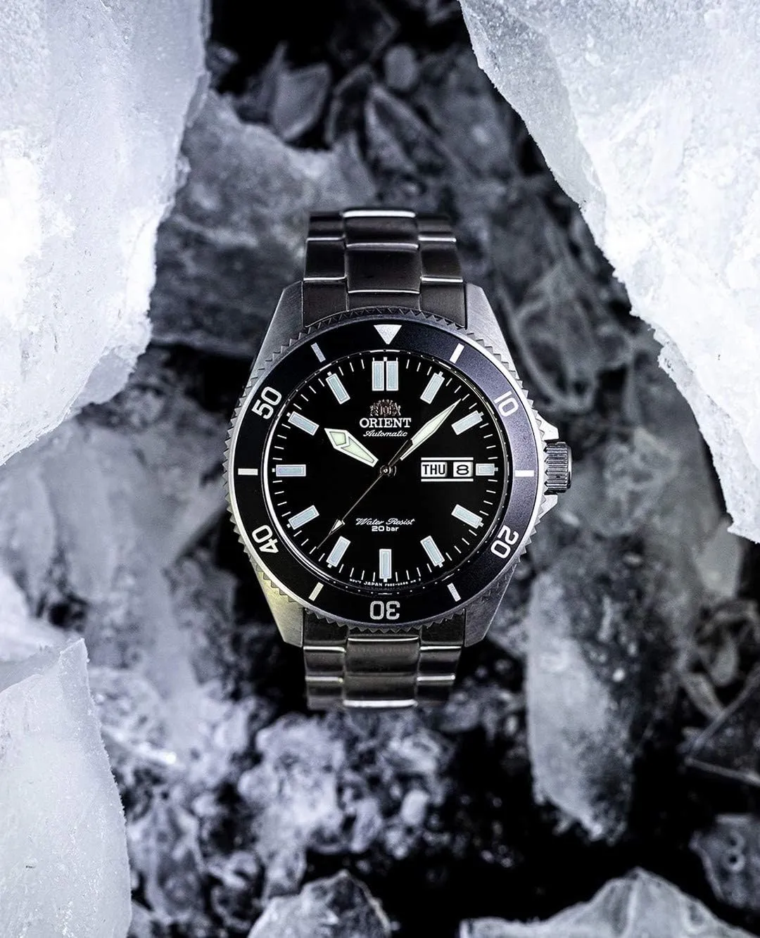Japanese Automatic/Handwinding Diver Style Watch Orient sore exhale uniform "Kanno 