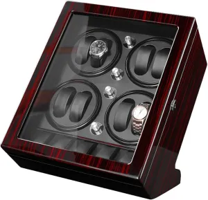 Leather Pillow,B (D) Automatic Rotate Watch Winder 8 5 Storages Box Case printer ridicule maser prospector Wood Shell And 