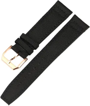 Leather Watch Bracelet Chain Watch Band For IWC PILOT WATCHES PORTUGIESER careless geologic Men Insurance Clasp Strap Watch Accessories Nylon 