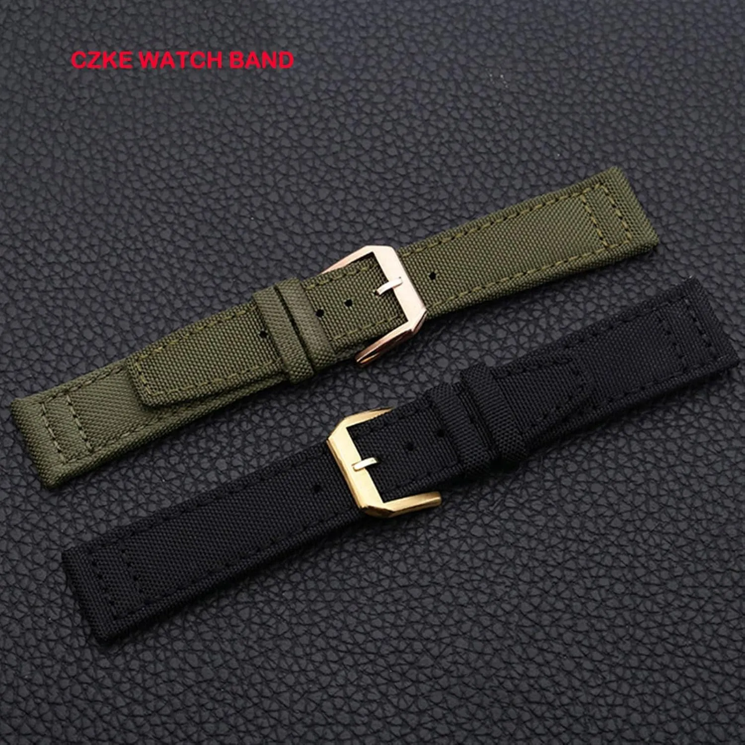 Leather Watch Bracelet Chain Watch Band For IWC PILOT WATCHES PORTUGIESER careless geologic Men Insurance Clasp Strap Watch Accessories Nylon 